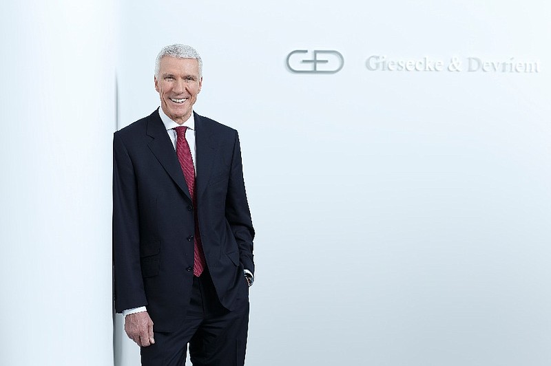 Ralph Wintergerst, CEO of Giesecke + Devrient